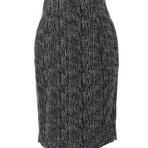 NWT SOPHIE THEALLET FOR THE LIMITED LINED SLIT PENCIL SKIRT NAVY/WHITE‎ 0